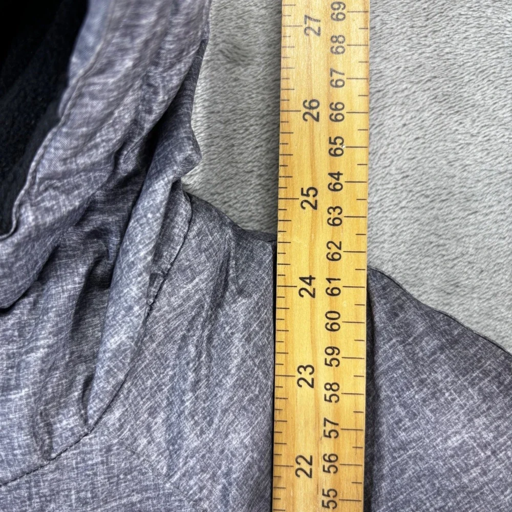 ZeroXposur Winter Jacket Coat Puffer boys‎ 10/12 Grey Neon Yellow Colorblock